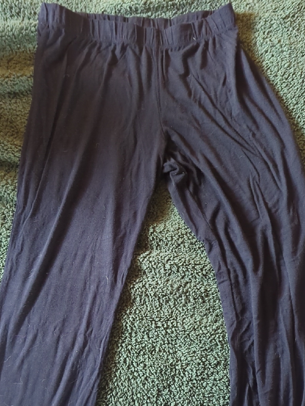 Three Bird Nest Cher solid raw edge flare pant Size XL